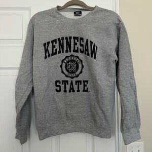 Gray Kennesaw State University Sweatshirt